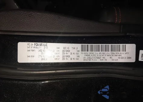 2015 Dodge Durango R/T from USA, damaged, VIN 1C4SDJCT1FC765637